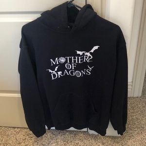Halloween Black Game of Thrones Sweatshirt Hoodie - Medium